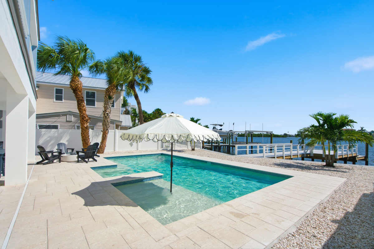 Pool from the balcony